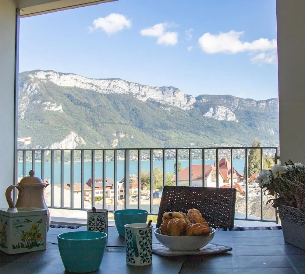 Apartment Majord'Home - Le Tresum - Terrasse Vue Lac Annecy